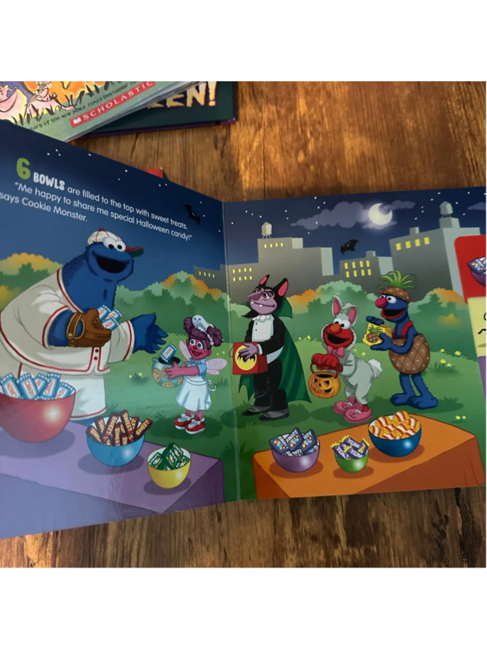 Halloween Board Books Lot of 5 Paw Patrol Elmo Click Clack Boo Pumpkins Kids